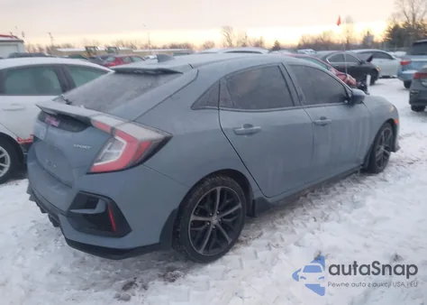 2021 Honda Civic Sport z USA, uszkodzony, nr VIN SHHFK7H42MU209556